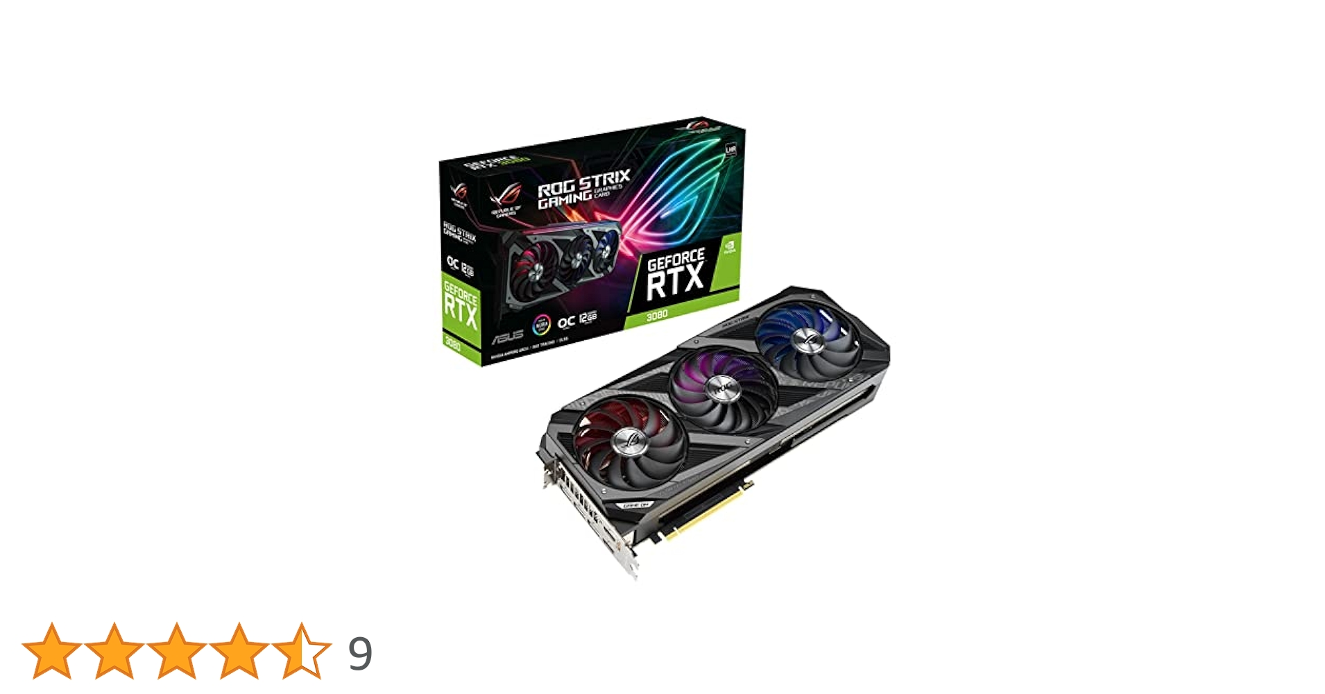 GeForce RTX 3080 ASUS グラフィックカード Amazon | ASUS ROG Strix NVIDIA GeForce RTX 3080 OC Edition